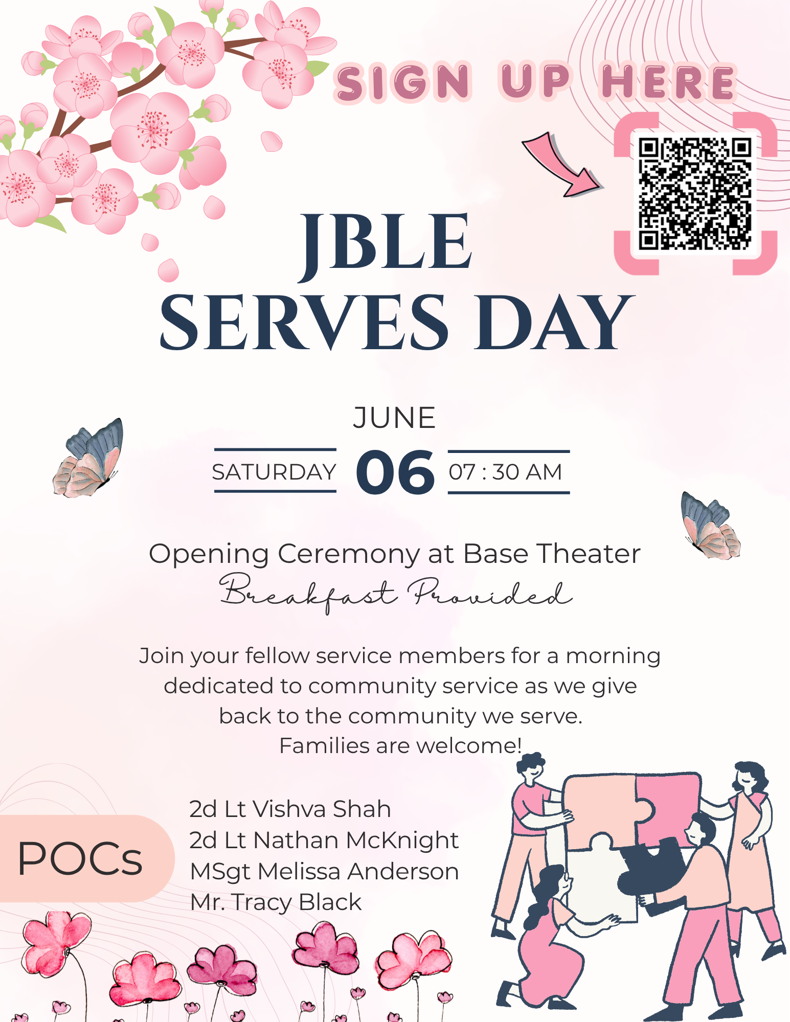 JBLE Serves Flyer
